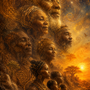 Ancestral Spirits In Lights-Quality Fine Arts
